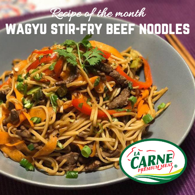 Perfect Wagyu Beef Stir-fry Noodles