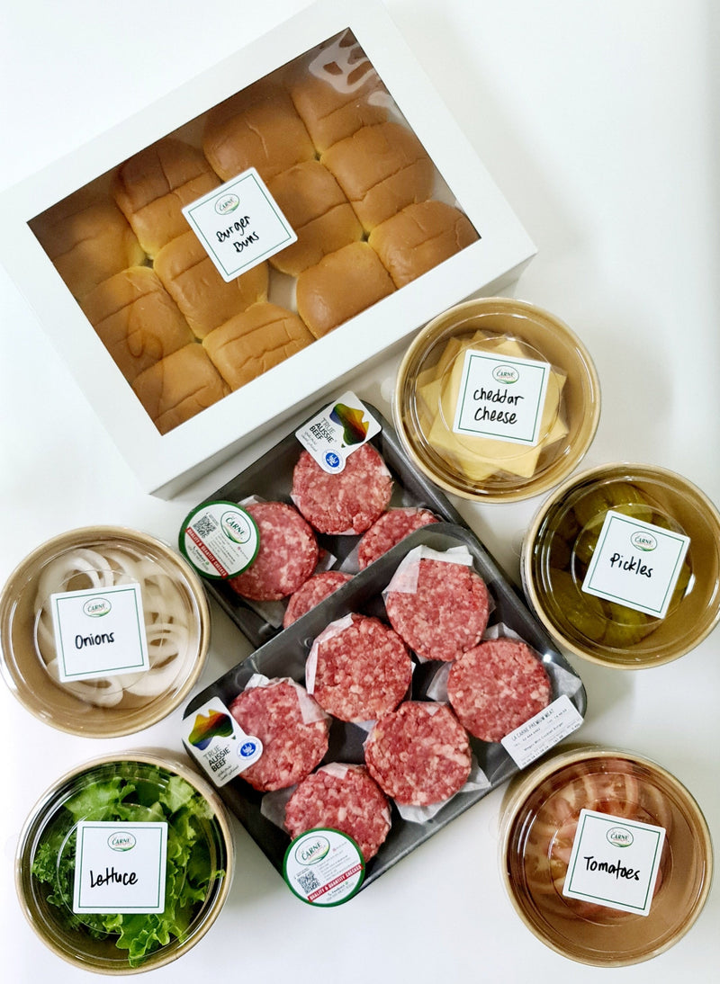 Mini Cocktail Wagyu Burger Kit