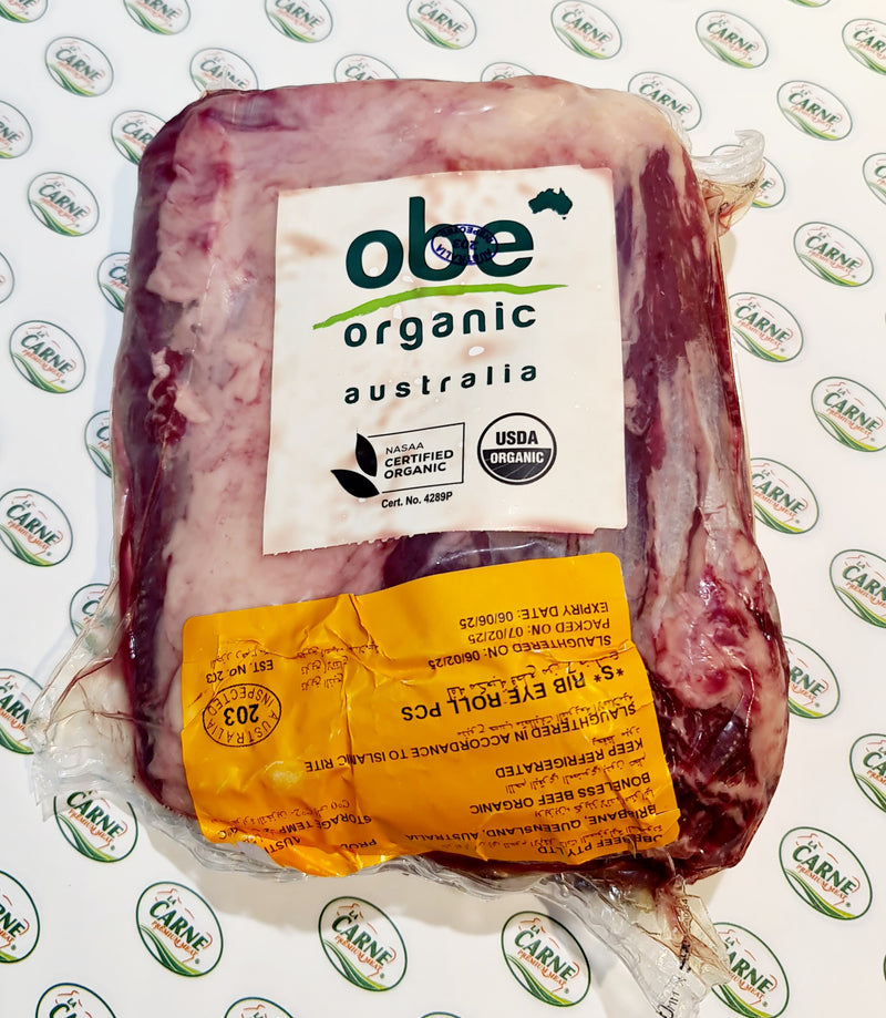 OBE Organic Grassfed Ribeye Steaks for 4