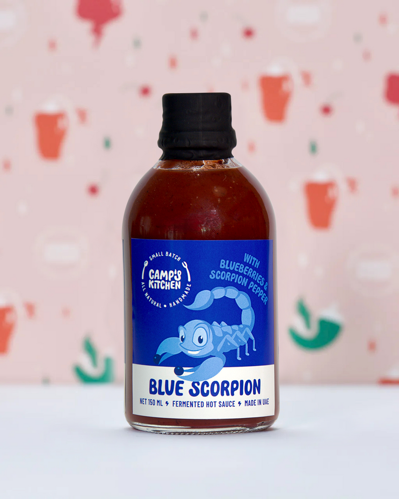 Blue Scorpion Hot Sauce