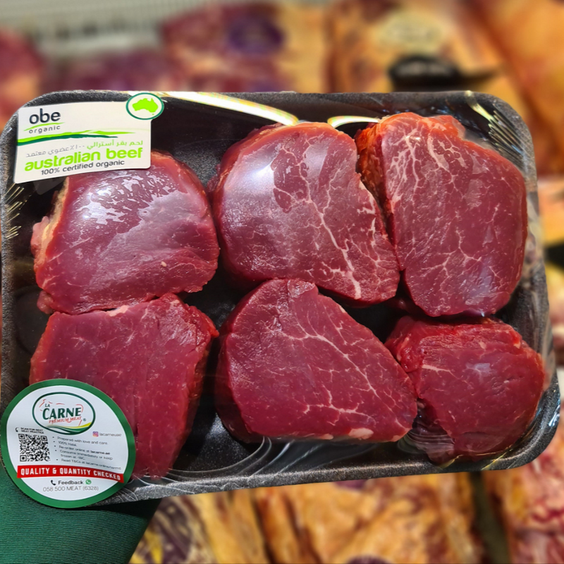 OBE Organic Grassfed Tenderloin (Fillet)