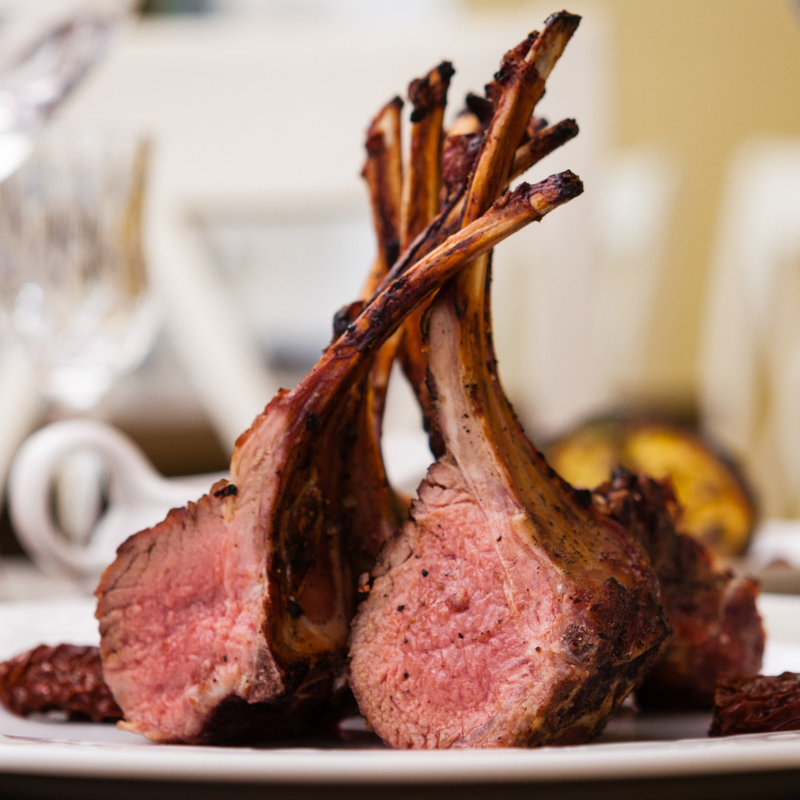 Festive Lamb Rack Roast