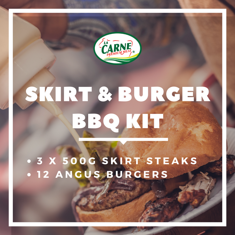 Skirt & Burger BBQ Kit