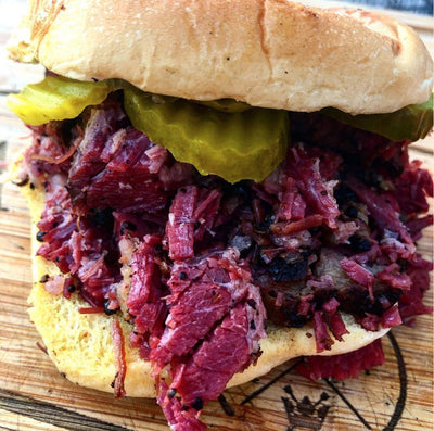 735 grams Artisanal Smoked Pastrami